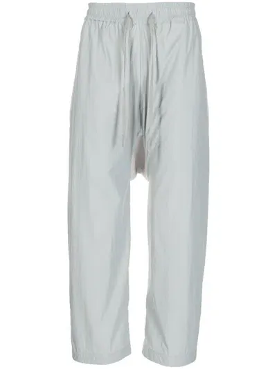 Byborre Cropped Colour-block Track Pants In Neutral