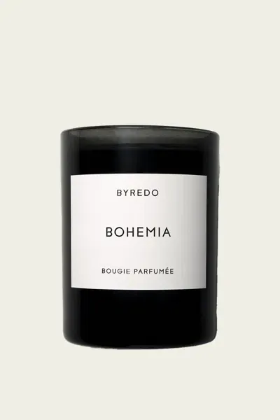 Byredo Bohemia Scented Candle 8.5oz In Black