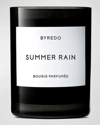 Byredo Summer Rain Scented Candle, 8.4 Oz. In Black