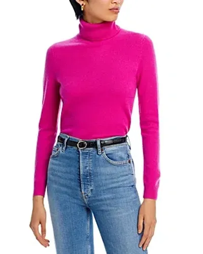 C By Bloomingdale's Cashmere Turtleneck Sweater - Exclusive In Cherry Blossom