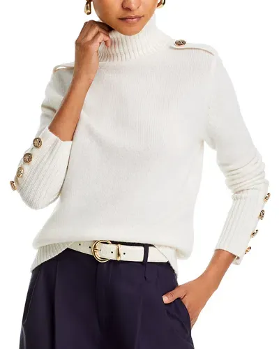 C By Bloomingdale's Cashmere Turtleneck Sweater - Exclusive In Ivory