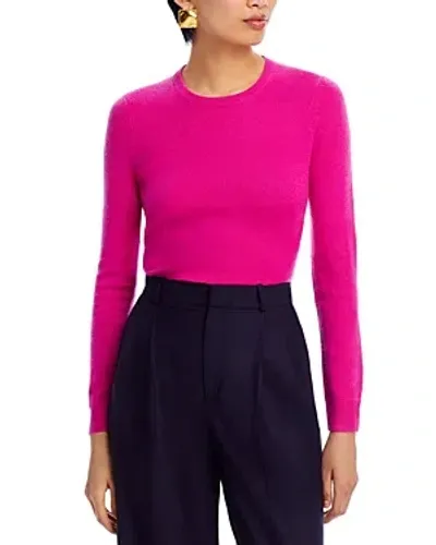 C By Bloomingdale's Cashmere C By Bloomingdale's Crewneck Cashmere Sweater - Exclusive In Cherry Blossom