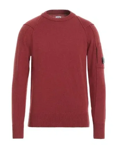 C.p. Company C. P. Company Man Sweater Brick Red Size 42 Wool, Polyamide