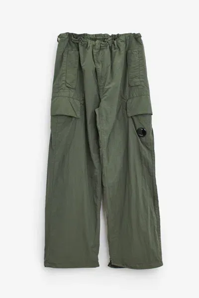 C.p. Company Pants In Green