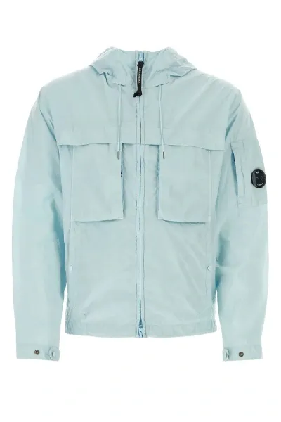 C.p. Company Pastel Light Blue Nylon Windbreaker