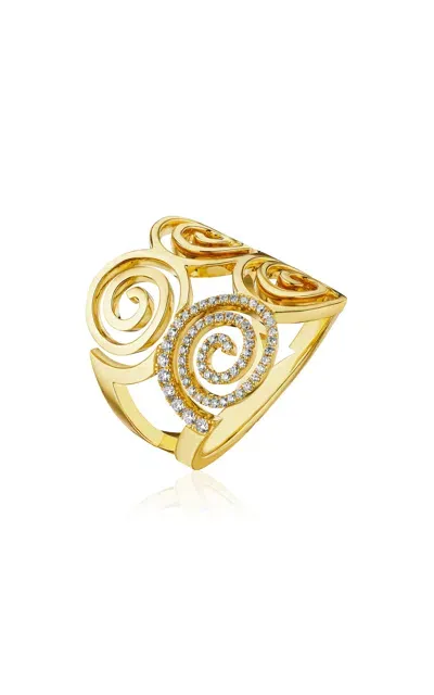 Cadar 18k Yellow Gold Essence Ring