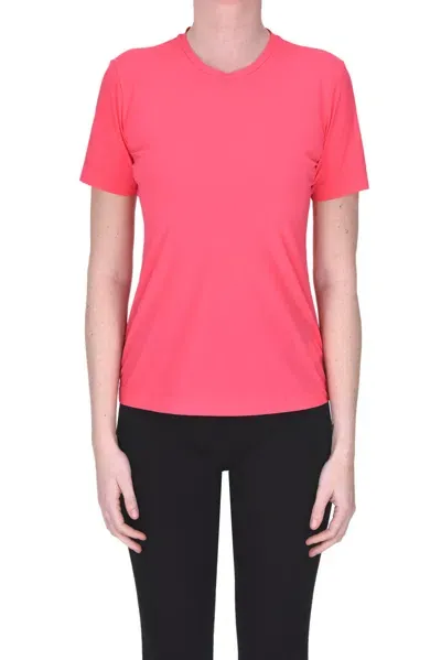 Caliban Skin Like T-shirt. In Coral