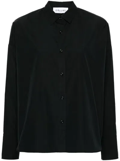 Callas Milano Sirene Venice-print Shirt In Black