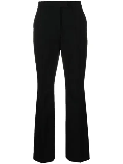 Calvin Klein Bootcut Tailored Trousers In Black