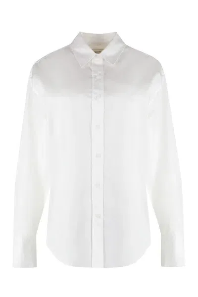 Calvin Klein Cotton Shirt In White