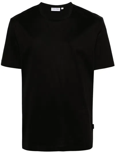 Calvin Klein Cotton T-shirt In Black