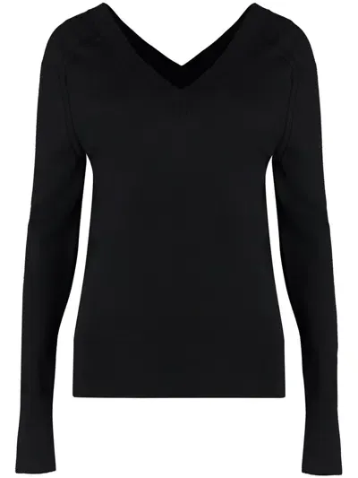 Calvin Klein Fine-knit Jumper In Black