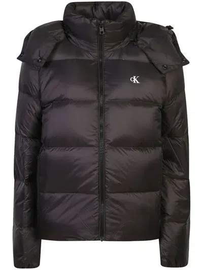 Calvin Klein Jeans Coats In Black