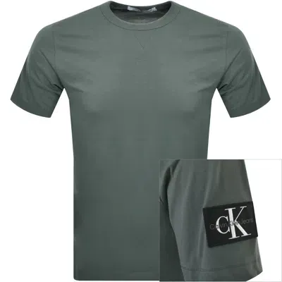 Calvin Klein Jeans Logo T Shirt Grey