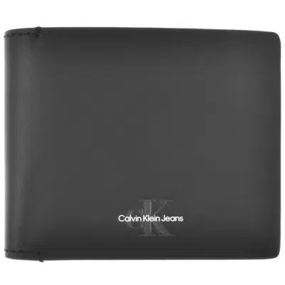 Calvin Klein Jeans Monogram Bifold Wallet Black