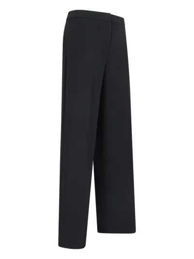 Calvin Klein Straight Pants In Black