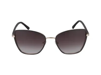 Calvin Klein Sunglasses In Brown