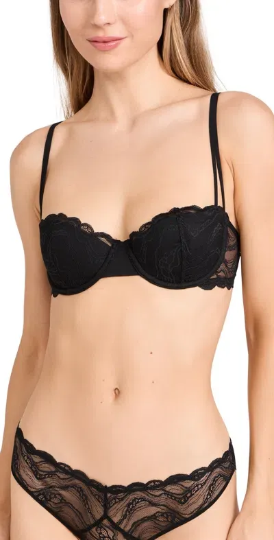 Calvin Klein Underwear Lightly Lined Balconette Bra Black