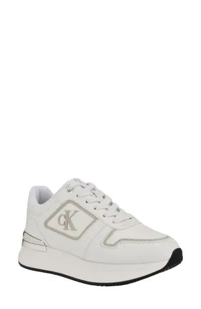 Calvin Klein Vidya Sneaker In White