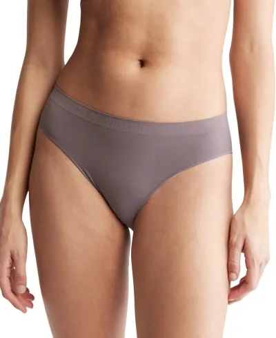 Calvin Klein Women's Bonded Flex Bikini Underwear Qd3960 In Cedar