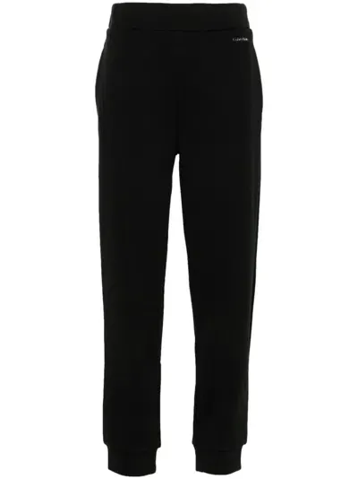 Calvin Klein High-waist Track Trousers In Schwarz