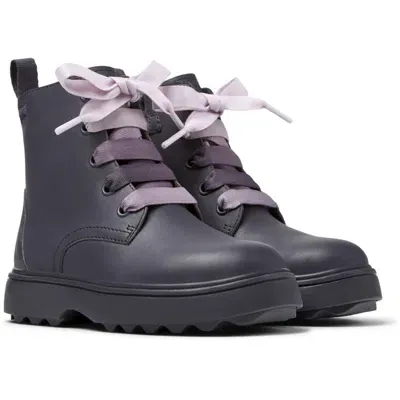 Camper Kids' Ankle Boots For Girls In Purple