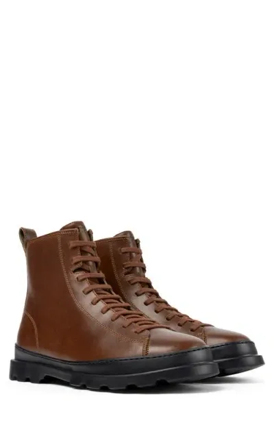 Camper Ankle Boots For Men In Burgundy