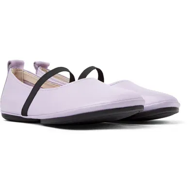 Camper Flat Shoes For Women In Purple