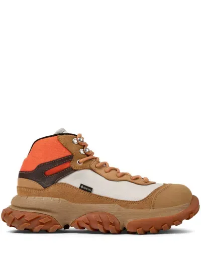 Camper Karst Trek Boots In Brown,grey,orange