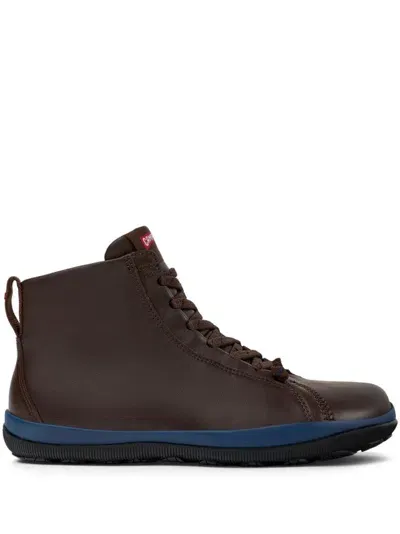 Camper Peu Pista Boots In Braun