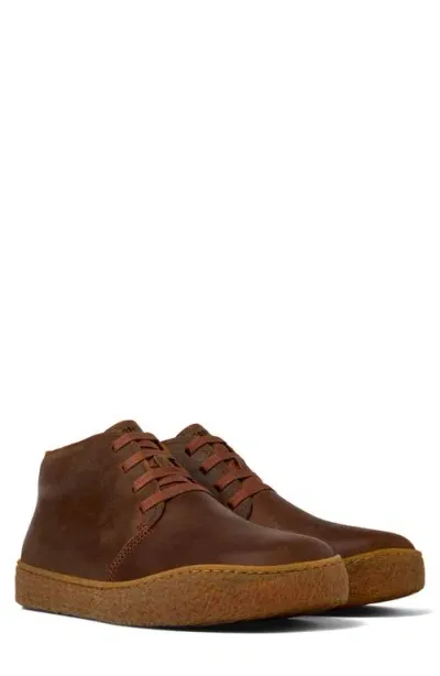 Camper Peu Terreno Ankle Boots In Brown