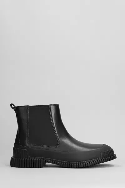 Camper Men Pix Leather Chelsea Boot In Black