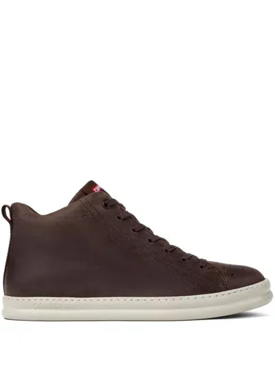 Camper Runner Four High-top Sneakers In Brown