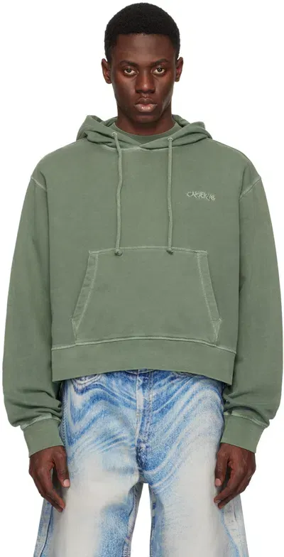 Camperlab Green Drawstring Hoodie