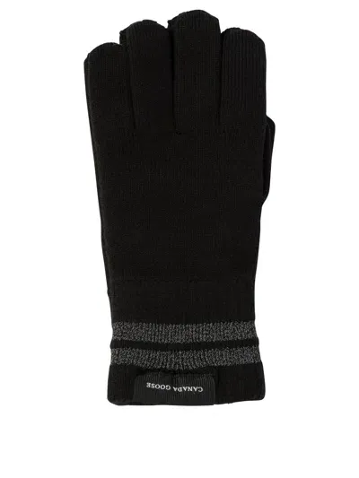 Canada Goose "barrier" Gloves In Black