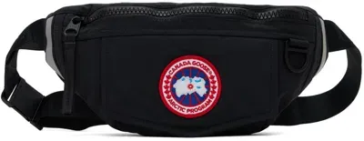 Canada Goose Black Waist Pack Belt Bag In Black - Noir