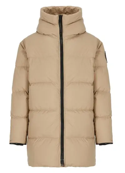 Canada Goose Lawrence Puffer Down Jacket In Brown