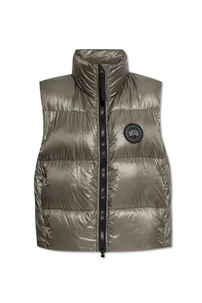 Canada Goose Cypress Puffer Vest In Green