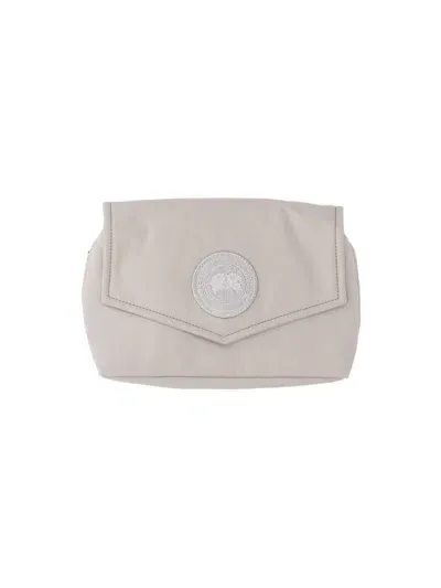 Canada Goose Logo Mini Fanny Pack In Gray