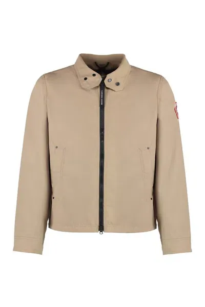 Canada Goose Rosedale Logo Patch High In Brown