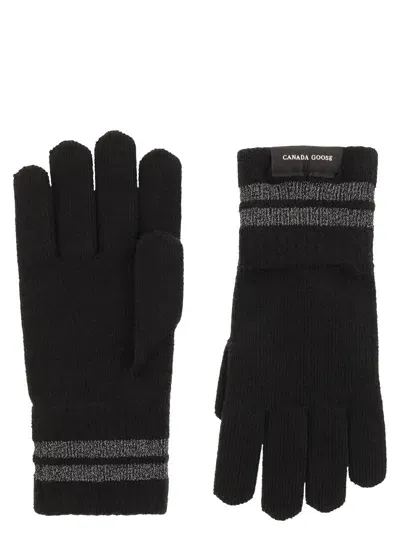 Canada Goose Wool Barrier Glove In Black