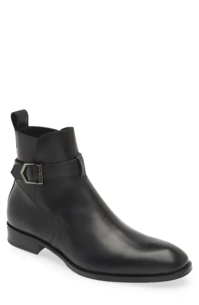 Canali Buckle Boot In Black