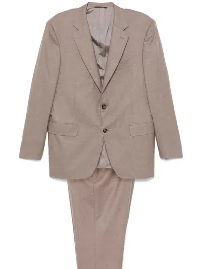 Canali Cashmere Suit In Beige