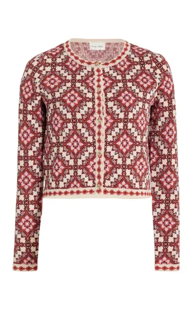 Cara Cara Bethany Cardigan In Red