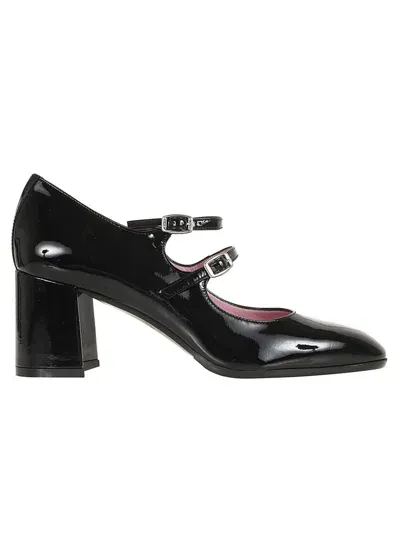 Carel Paris Alice 60mm Patent Leather Pumps In Black