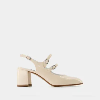 Carel Paris Banana Pumps In Neutral