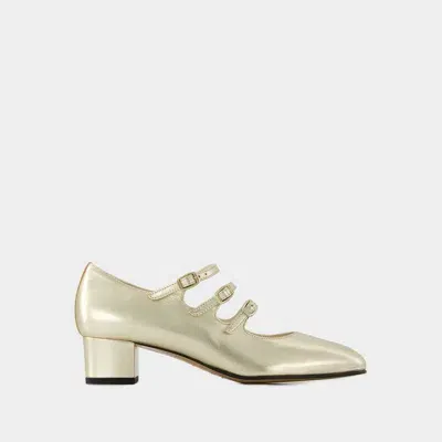 Carel Paris Kina Pumps In Gold