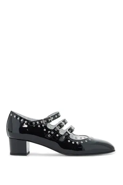 Carel Paris Camden 40 Mary Jane Eyelets Pumps In Black