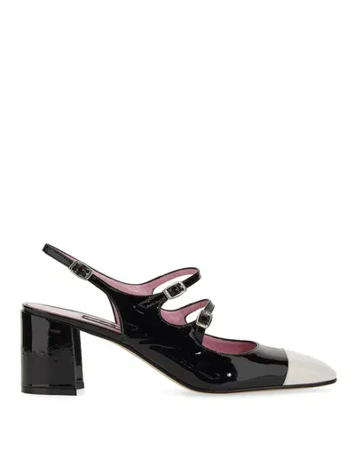 Carel Paris Mary Jane Papaya In Black