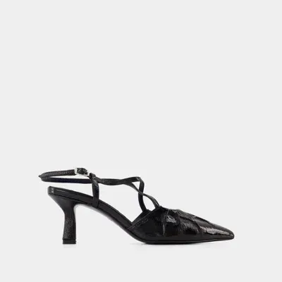 Carel Paris Neri Sandals In Black